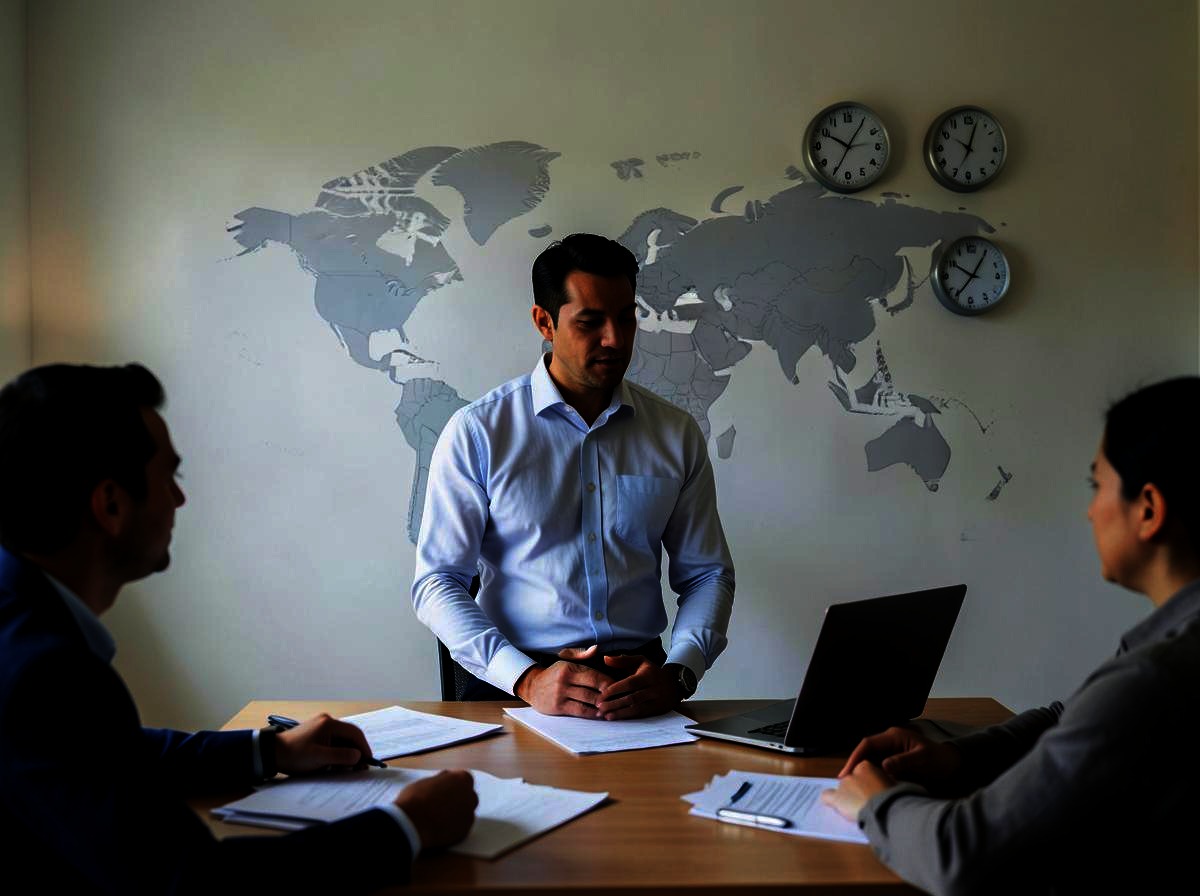 A marketing team planning a campaign across international markets and timezones